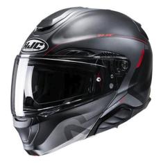 Imagem de Capacete Hjc Rpha 91 Combust Preto Chumbo E Vermelho 59