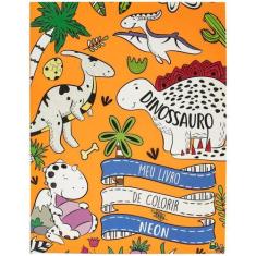 Imagem de Livro - Meu Livro de Colorir NEON: Dinossauro