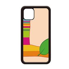 Imagem de Capa L alfabeto laranja frutas bonitas no padrão para iPhone 11 Pro Max capa para Apple Mobile Case Shell