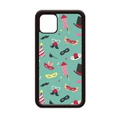 Imagem de Capa formal com cabeça de chapéu Feliz Carnaval de Veneza para iPhone 11 Pro Max para Apple Mobile Case Shell