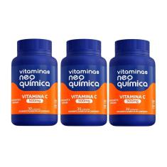 Imagem de Kit 3 Vitamina C 500mg 30 Cápsulas - Neo Química