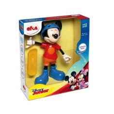 Imagem de Boneco e Personagem Mickey Radical  Frases 25 Cm, Elka,