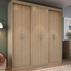 Imagem de Guarda Roupa Casal 6 Portas 2 Gavetas Grécia Edez Cedro