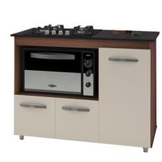 Imagem de Balcao Para Cooktop 4 Bocas 114cm 9470 Savana Off White Mobbs - Moblis