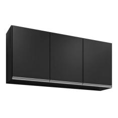 Imagem de Armário Aéreo 1,20M Com 3 Portas Cozinha Área De Serviço Valentina Pre