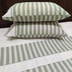 Imagem de Jogo De Cama Casal 180 Fios Estampado - Andreza Gaia - Andreza Enxovai