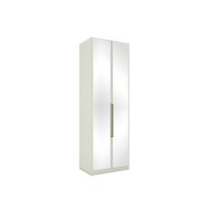 Imagem de Módulo de Quarto Solteiro Guarda Roupa MC04 Seletto c/ 2 Portas c/ Espelho e 3 Gavetas Areia - Henn