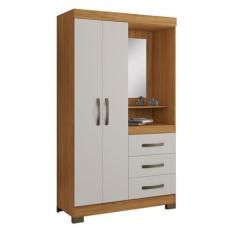 Imagem de Guarda-Roupa 2 Portas Denali Freijó Com Off White - Moveisaqui - Notáv