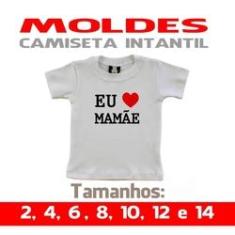 Imagem de Molde De Camiseta Infantil Um Tam. Envio por Correios