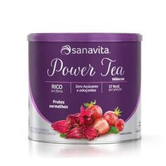 Imagem de Power Tea Hibiscus 200G Sanavita Sabor Frutas s