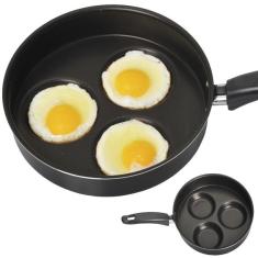 Imagem de Frigideira Alumínio Antiaderente 3 Ovos N22 CEREJA Gastrobel