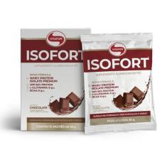 Imagem de Whey Protein Isolado Premium Isofort (15 Sachês De 30G) Vitafor