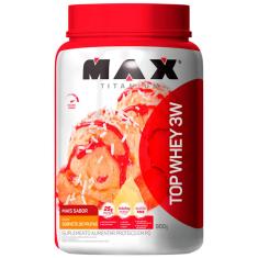 Imagem de Top Whey 3W 900G Max Titanium Sorvete De Frutas