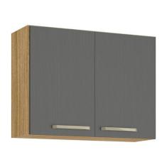 Imagem de Armário Aéreo Cozinha 2 Portas Ametista Kits Paraná - Kit's Paraná