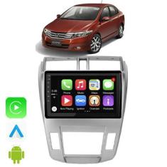 Imagem de Kit Multimidia Honda City 2009 10 11 12 13 2014 9" CarPlay Android Aut