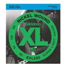 Imagem de Encordoamento Baixo Daddario 4 Cordas Exl220 Nickel 040
