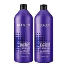 Imagem de Kit Redken Color Extend Blondage Shampoo 1l + Cond 1l