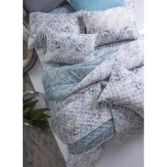 Imagem de Jogo de Cama Casal Duplo 4 Peças 250x220cm Aurea 140 Fios Realce Premium Sultan