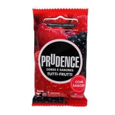 Imagem de Preservativo Prudence Tutti Frutti Lubrificado 3 Und