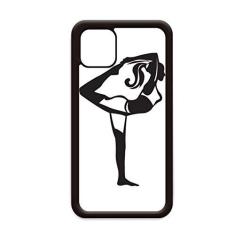 Imagem de Capa Stretching Yoga Girl Keep Outline para iPhone 11 Pro Max para Apple Mobile Case