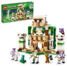 Imagem de Minecraft A Fortaleza Do Golem De Ferro 868 Peças 21250 Lego