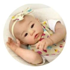 Imagem de Bebe Reborn Boneca Menina Feita A Mão Real Pronta Entrega - Ana Dolls