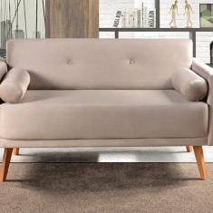 Imagem de Namoradeira Moderna Decoração Sala, Varanda, Recepção Luma Capuccino