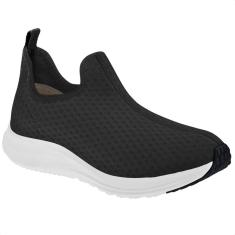 Imagem de Tênis Infantil Kidy Energy Respitec K-360 Calce Fácil Preto Escolar Escola Colegial Colégio Original-Masculino