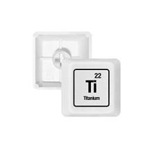 Imagem de Ti elemento químico Chem Science teclado mecânico PBT kit de atualização para jogos
