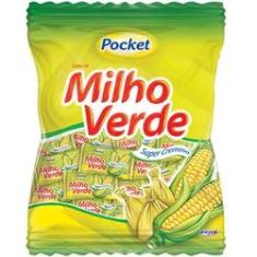 Imagem de Bala Dura Pocket Cremosa Milho Verde Freegells 500g - Riclan