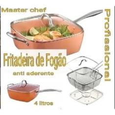 Imagem de Caçarola fritadeira Ceramica e Titânio Master chef 4