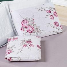 Imagem de Jogo De Cama Avere Queen 03 Peças - Lilac - Bia Enxovais