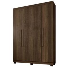 Imagem de Guarda Roupa Solteiro 4 Portas 3 Gavetas New Master Benetil Móveis Imb