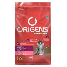 Imagem de Ração Seca Origens Premium Especial Salmão para Gatos Adultos - 1 Kg