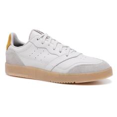 Imagem de Tênis Masculino Casual Malbork Couro Off White Sola Borracha Âmbar GD-9000OW-Masculino