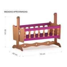 Imagem de Berço Rocco Compatível Com Bebe Reborn P - Darama