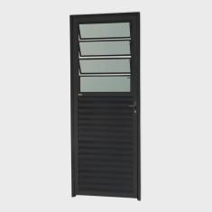 Imagem de Porta Basculante Linha 25 Vidro Boreal 210x80cm Brimak