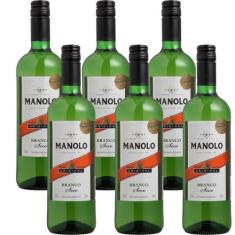 Imagem de Vinho peterlongo manolo branco seco 750ML C/6
