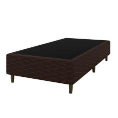 Imagem de Base Cama Box para Colchão Solteiro 88x188cm Sue Marrom Umaflex