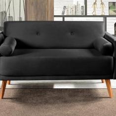 Imagem de Namoradeira Moderna Decoração Sala, Varanda, Recepção Luma Preto