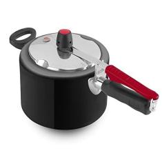 Imagem de Panela de Pressão Revestida 4,5L Fechamento Interno, Clock 9295302824, Preto