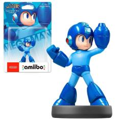 Imagem de Boneco Amiibo Nintendo Mega Man Super Smash Bros NVL-C-AACB