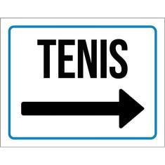 Imagem de Placa Sinalização - Tenis Seta Direita 36X46