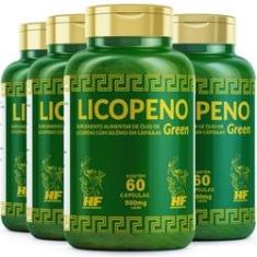 Imagem de 4x Licopeno 8mg+selenio 500mg Hf Suplements 60caps