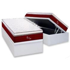 Imagem de Conjunto Box Baú-Colchão Polar Molas Ensacadas Rubi 88X188 - Colchões