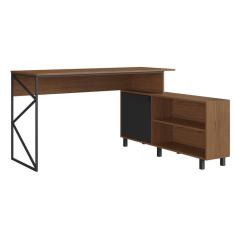 Imagem de Mesa Office Deli - Marrom/Preto