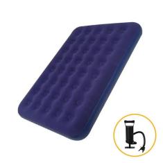 Imagem de Colchão Inflável Casal Resistente Pvc com Bomba de Inflar Jilong