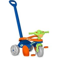 Imagem de Triciclo Infantil Mototico com Empurrador Bandeirante