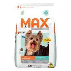 Imagem de Ração Seca Max Carne E Arroz Para Cães De Porte Pequeno - 3 Kg
