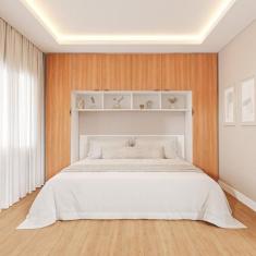 Imagem de Guarda-Roupa Modulado 6 Portas 6 Peças Hera Cabecasa Madeiramadeira Br